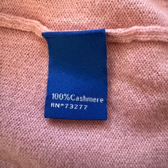 APT 9 Cashmere Pink Turtleneck Sweater Medium - Picture 11 of 11